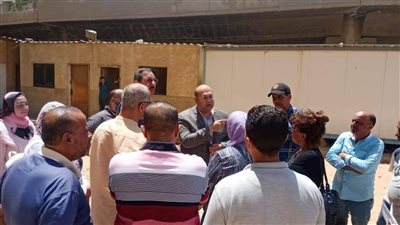 نائب محافظ الجيزة يتفقد التشطيبات النهائية بالمبنى الجديد لمجلس مدينة الحوامدية | صور