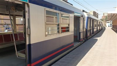 تهدئة حركة المترو بين محطتي حدائق حلوان ووادي حوف لمدة 10 أيام