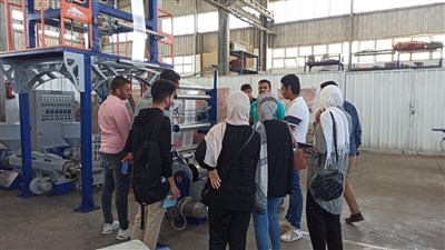 زيارة ميدانية لهندسة المنصورة الجديدة للمصانع وخطوط الإنتاج | صور 