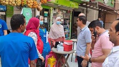 رئيس مدينة الجيزة يتفقد القوافل الطبية ببولاق الدكرور | صور