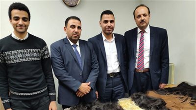 ضبط محاولة تهريب 11 كيلو شعر طبيعي بـ 220 ألف جنيه بمطار برج العرب