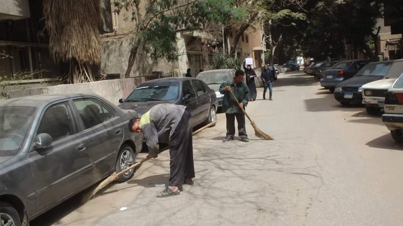 حملة نظافة في الجيزة