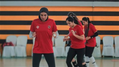 تدريبات بدنية لـ«سيدات طائرة الأهلي» في تونس استعدادًا للبطولة الإفريقية