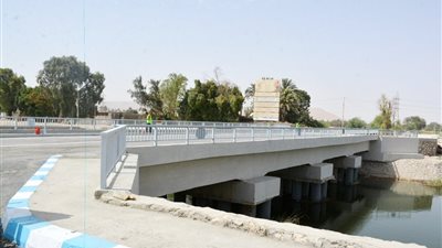 الانتهاء من إنشاء كوبري نجوع مازن بسوهاج|صور