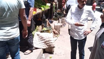 ضبط ١٣٠ شيشة و٢٠٠ حالة إشغال متنوعة في حملة بالجيزة | صور