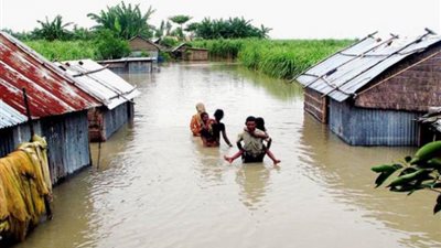 انحسار الفيضانات في بنجلاديش والهند بعد مصرع 60 شخصا