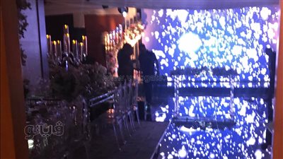 أول صور لتجهيزات حفل زفاف المطربة بوسي