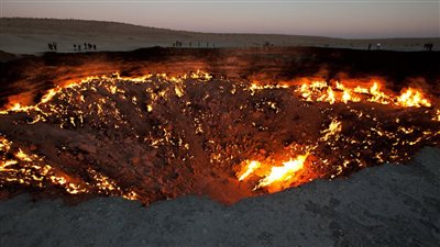 اتساع رقعة بوابة الجحيم في سيبيريا