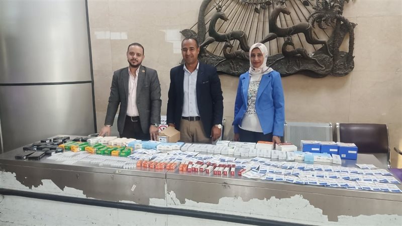 المضبوطات بحوزة رجال