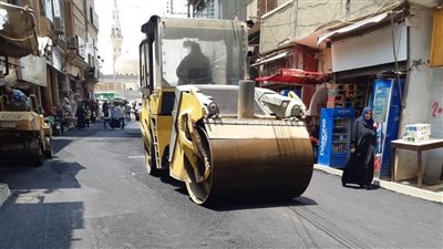 محافظ المنوفية يتابع أعمال الرصف والتطوير بأشمون وبركة السبع