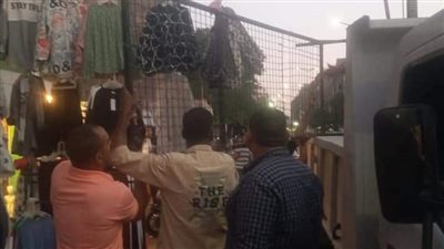 رفع 350 حالة إشغال خلال حملات مسائية بإمبابة | صور