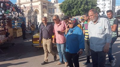 حملات مكبرة لإزالة الإشغالات في الإسكندرية 