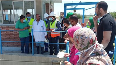 محطة مياه شبين الكوم تحصل على اعتماد شهادة الإدارة الفنية المستدامة للمرة الرابعة