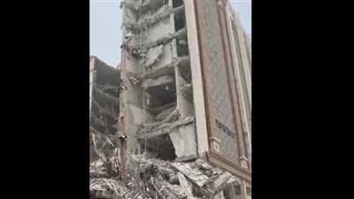 إيران.. ارتفاع عدد قتلى المبنى المنهار في آبادان إلى 10