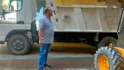 إيقاف أعمال بناء مخالف في حي العمرانية بالجيزة | صور