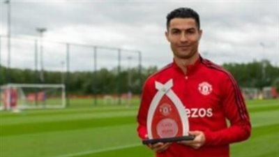 رونالدو يحصد جائزة أفضل لاعب في مانشستر يونايتد عن شهر مايو