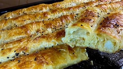 طريقة عمل البوريك التركي على أصوله | فيديو