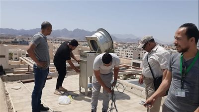 تركيب جهازين لرصد ملوثات الهواء بمستشفيى طور سيناء وشرم الشيخ 