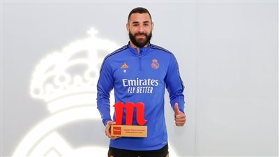 كريم بنزيما أفضل لاعب في ريال مدريد هذا الموسم