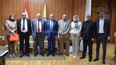 بروتوكول تعاون بين جامعة بني سويف والمعهد التكنولوجي العالي