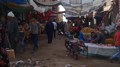 شوارع دار السلام بسوهاج تحت سيطرة الباعة الجائلين | صور 