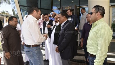 محافظ مطروح يستقبل لجنة الزراعة والري بمجلس النواب | صور