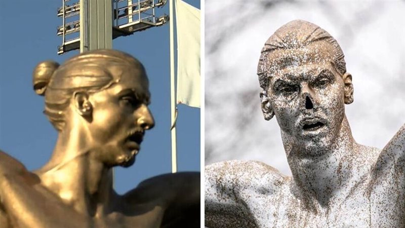 تمثال زلاتان إبراهيموفيتش