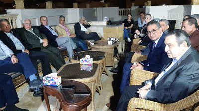 صالون جمال الدين الثقافي يناقش دعوة الرئيس السيسي للحوار الوطني | صور