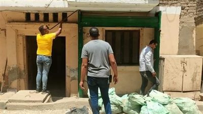 ضبط حالات تحويل وحدات سكنية لمحال بشمال الجيزة | صور