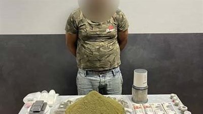 ضبط عاطل بحوزته 4.5 كيلو الويد المخدر في الشيخ زايد
