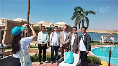 جولة للوفد الكوري الجنوبي للترويج السياحي والاستثماري في أسوان | صور 