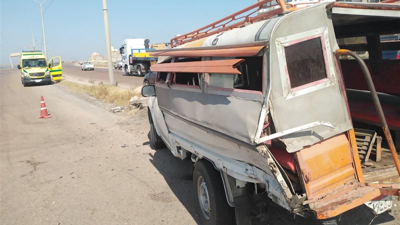 حادث تصادم بكفر الشيخ