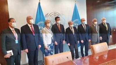 الأمين العام للأمم المتحدة يلتقى رئيس الجهاز المركزي للمحاسبات