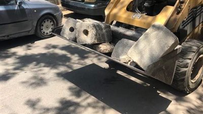 رفع حواجز انتظار السيارات بميدان فيني في الدقي |صور