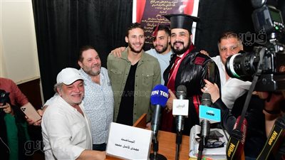 بعد استبعاده من مباراة فيوتشر.. رمضان صبحي يحضر رسالة الدكتوراة لمجدي كامل | صور