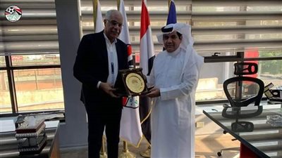 اتحاد الكرة يستقبل الأمين العام للاتحاد العربي