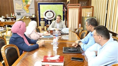 اجتماع تنسيقي لإزالة معوقات توسعة طريق سمادون - رملة الأنجب بالمنوفية 