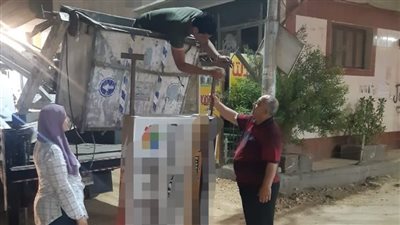 حملات لإزالة الإعلانات المخالفة في المنصورة وجمصة بالدقهلية 