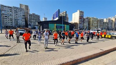 شباب الإسكندرية تنظم برنامجا رياضيا بأحياء المحافظة 