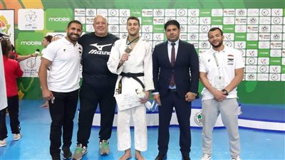 عبد الرحمن عبد الغني يحصد برونزية أفريقيا للجودو في وزن 81 كيلو