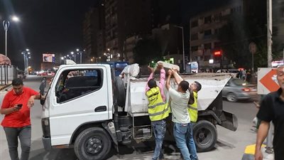 تحرير 14 محضر إشغال بنطاق حي الدقي | صور