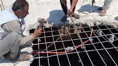 إزالة أبنية مخالفة في حي الوراق | صور