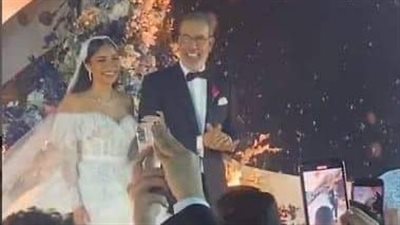 أول فيديو من حفل زفاف آية مدحت العدل