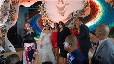 بحضور النجوم والشخصيات العامة.. 18 صورة من حفل زفاف آية مدحت العدل