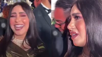 بوسي تمازح أحد حضور حفل زفاف آية مدحت العدل: 