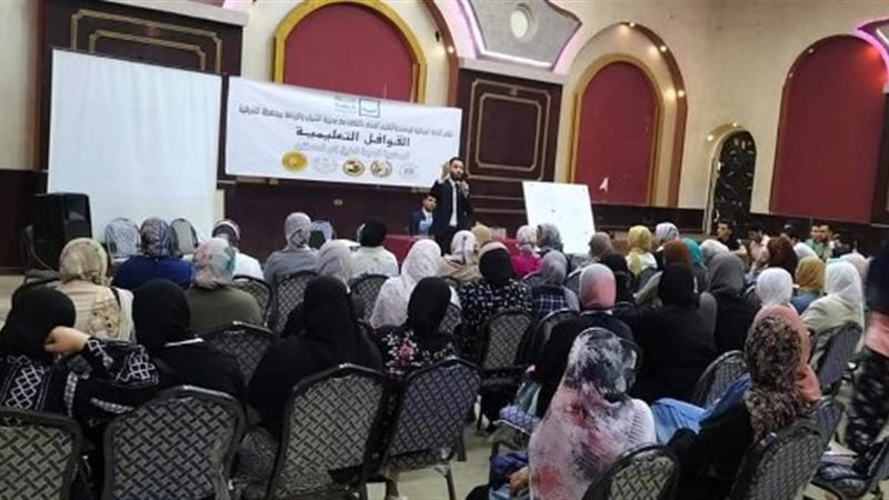جانب من القوافل التعليمية