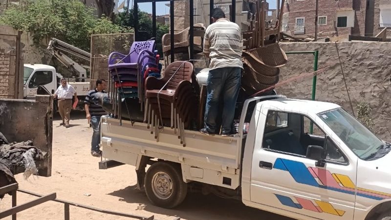 حملة إشغالات باسيوط