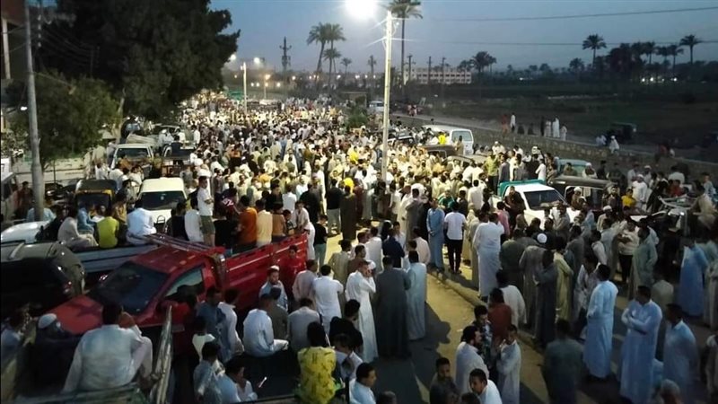 اهالي ضحايا مذبحة