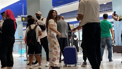  مايان السيد مع جماهير الأهلي في المغرب لتشجيع الفريق أمام الوداد | فيديو 