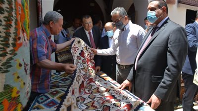وزيرا التنمية المحلية والسياحة يتفقدان متحف التراث القبطي بالبحيرة 
